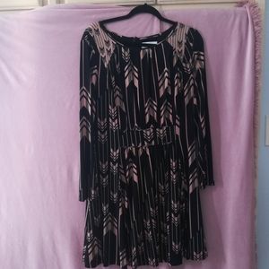 Jessica Simpson pattern short dress